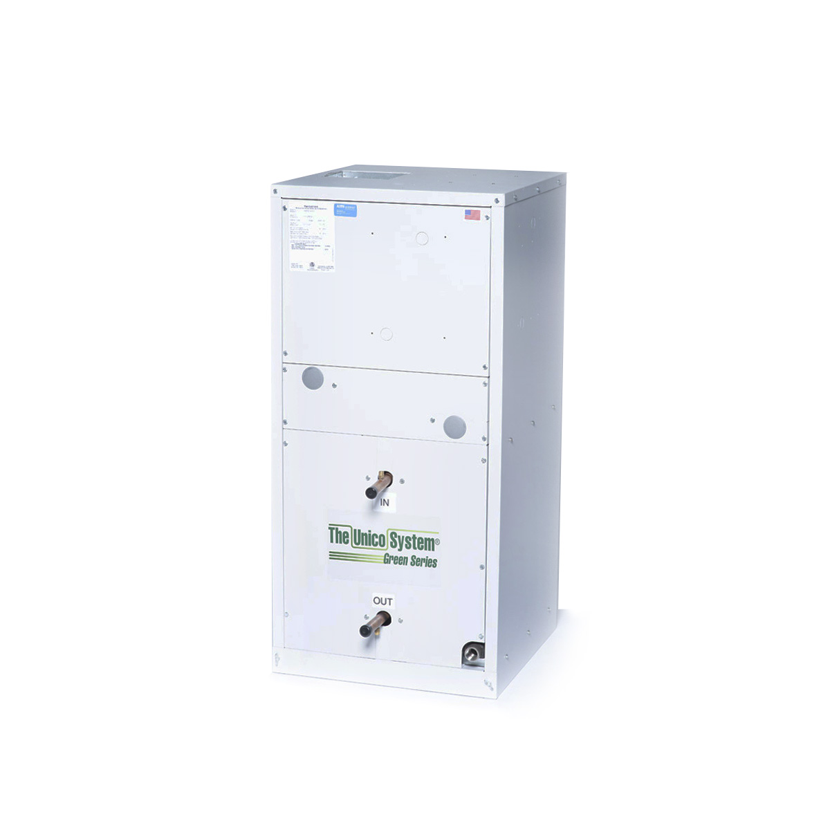 2 2 5 Vertical Air Handler Chilled Water Coil No Hot Water Coil 